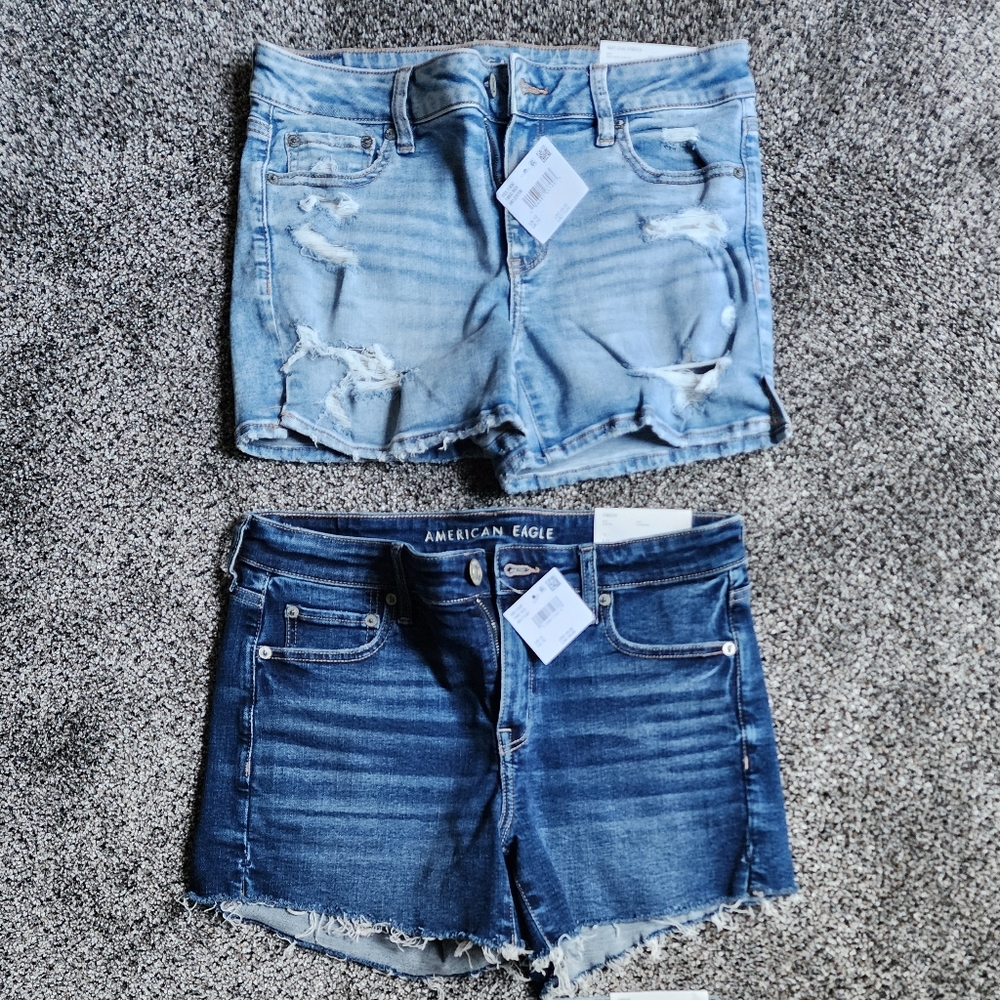 Lot of 2 American Eagle denim shorts *NWT*